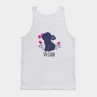 Peaceful Vegan Pig - Light Tank Top